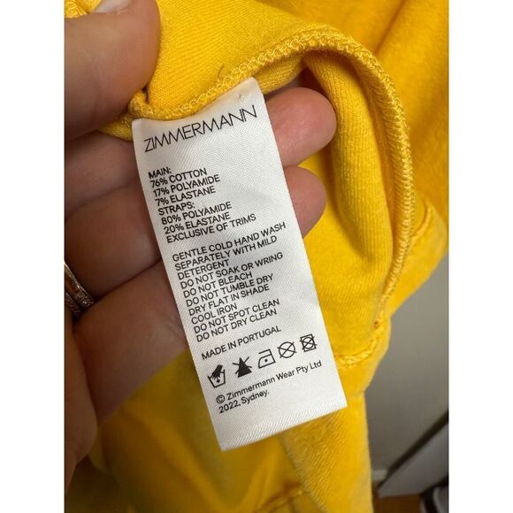 Zimmermann Jeannie Terry Cloth Pool Dress Sz. 0P (US 00) - Picture 8 of 8